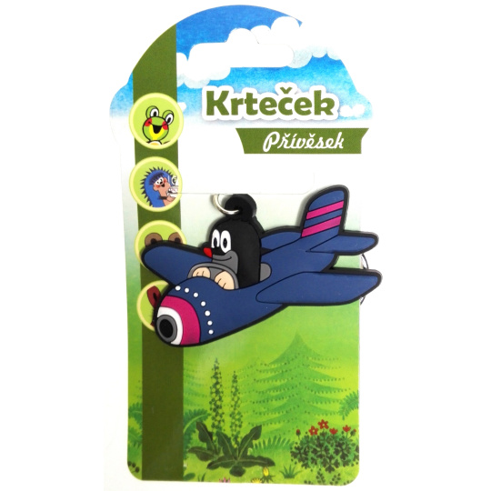 Nekupto Krtečkova dobrodružství Krteček přívěsek Krtek v letadle
