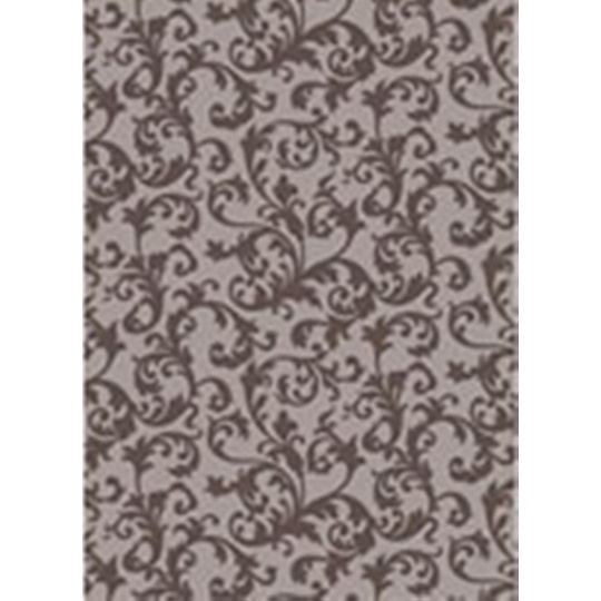 Ditipo Dárkový balicí papír 70 x 200 cm Vánoční tmavě hnědý krajkový vzor 2061002