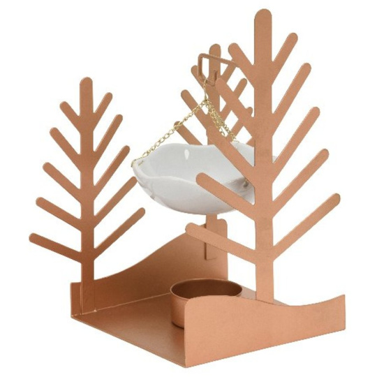 Yankee Candle Winter Village aromalampa strom 21 x 12 x 18 cm