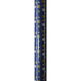 Präsenta Dárkový balicí papír 70 x 200 cm Vánoční modrý, bílé a zlaté hvězdičky