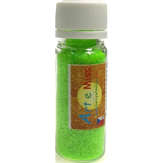 Art e Miss Sypací glitr pro dekorativní použití Fosforově zelený 14 ml