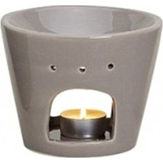 Bolsius Aromalampa keramická barevná malá hnědá 130 x 105 mm