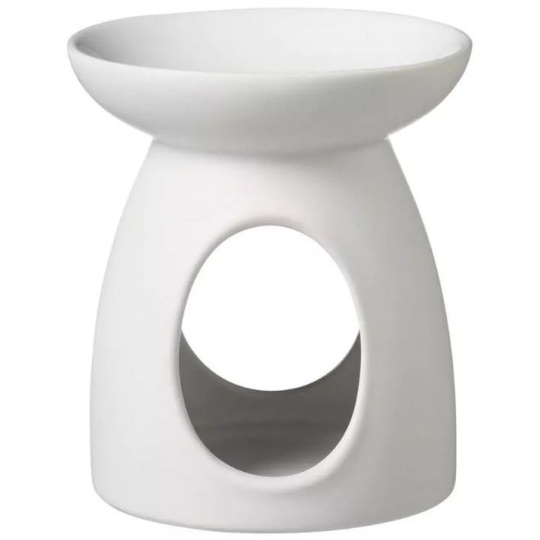 Bolsius Aromatic Creations aromalampa Basic keramická bílá 11,4 cm