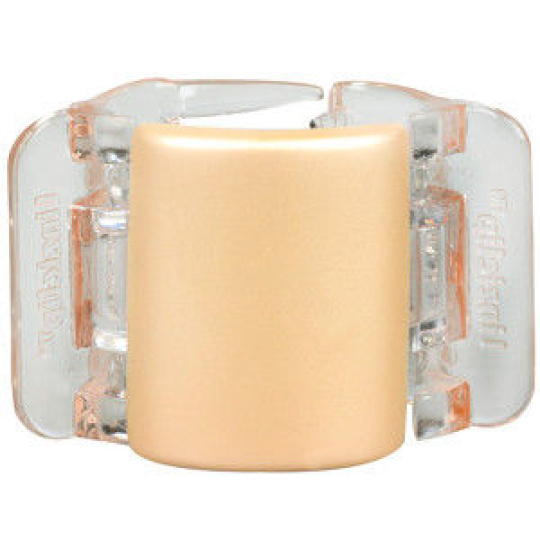 Linziclip Midi Vlasový skřipec perleťově béžový 3,5 cm vhodný pro středně husté a husté vlasy 1 kus