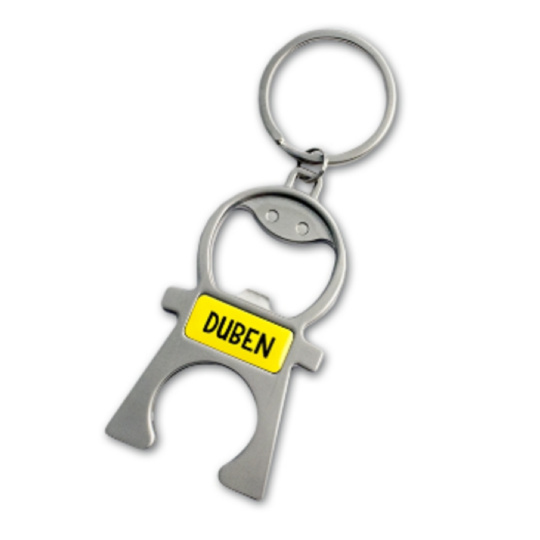 Albi Klíčenka s měsíčním datem - otvírák Duben 5 x 12 x 0,2 cm