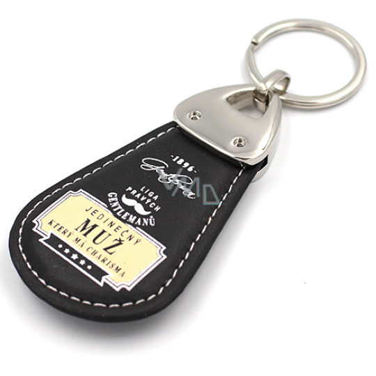 Nekupto Liga Pravých Gentlemanů Elegantní klíčenka v krabičce Jedinečný muž, který má charisma Nekupto Liga Pravých Gentlemanů Elegantní klíčenka v krabičce Jedinečný muž, který má charisma