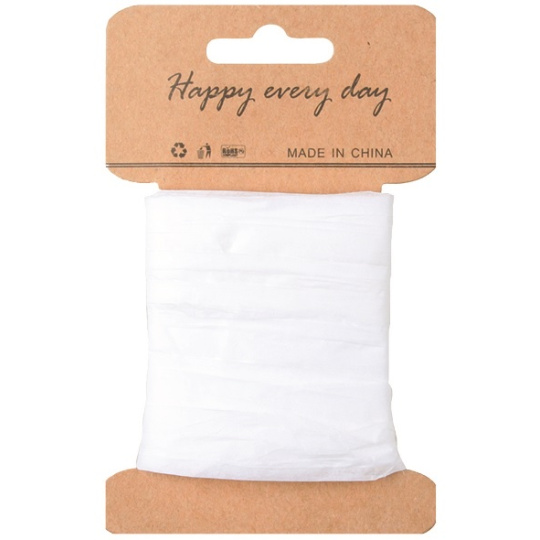 Lýko papírové bílé šířka 2 cm, 10 m