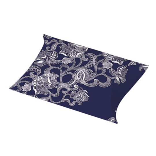 Ditipo Krabička skládací glitter S tmavě modrá 115 x 77 x 33 mm