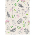 Ditipo Dárkový balicí papír 70 x 200 cm Světle zelený, kapradí a květiny