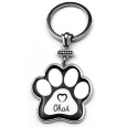 Nekupto Mazlíčci klíčenka ve tvaru tlapky Ohař 40 x 85 x 3 mm