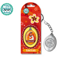 Nekupto Miss Cool Klíčenka Veverka Stylová & milá 4 x 2,7 cm