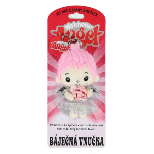 Albi Andělíček strážníček - Báječná vnučka přívěsek 8,5 cm