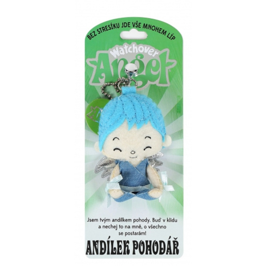 Albi Andělíček strážníček - Andílek pohodář přívěsek 8,5 cm