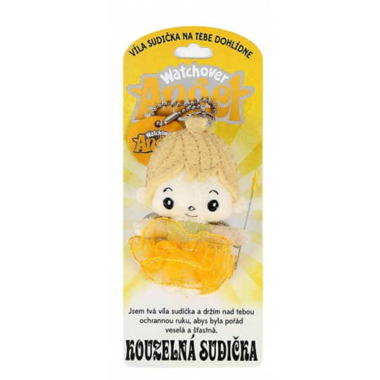 Albi Andělíček strážníček - Kouzelná sudička přívěsek 8,5 cm Albi Andělíček strážníček - Kouzelná sudička přívěsek 8,5 cm