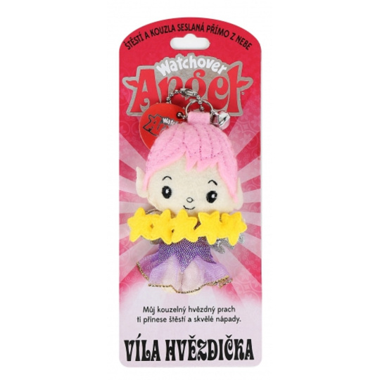 Albi Andělíček strážníček - Víla hvězdička přívěsek 8,5 cm