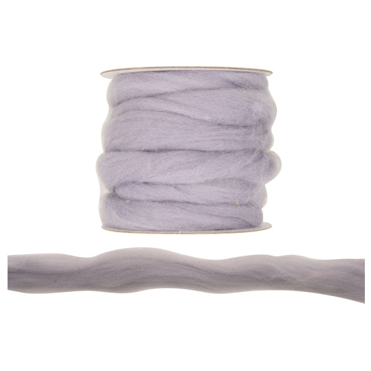 Vlna polyesterová příze kouřová 3 m