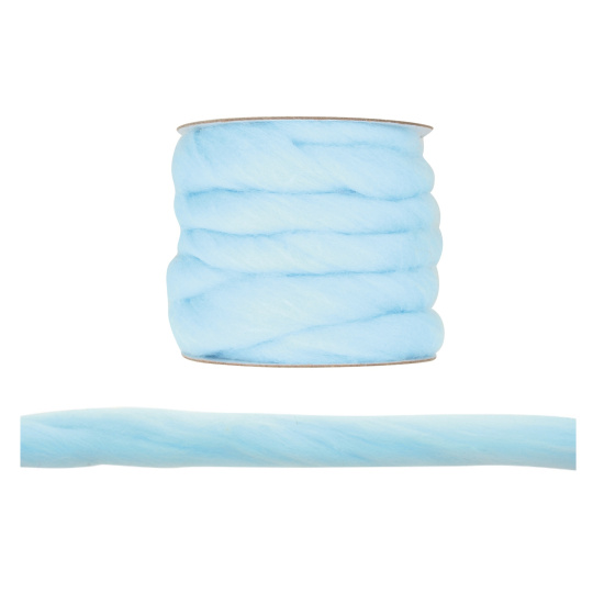 Vlna polyesterová příze modrá 3 m