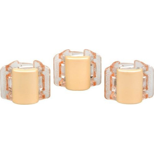 Linziclip Mini Vlasový skřipec perleťově béžový 1,75 cm vhodný pro všechny druhy vlasů 3 kusy