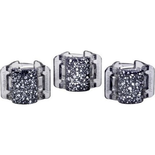 Linziclip Mini Vlasový skřipec oblázkový motiv 1,75 cm vhodný pro všechny druhy vlasů 3 kusy