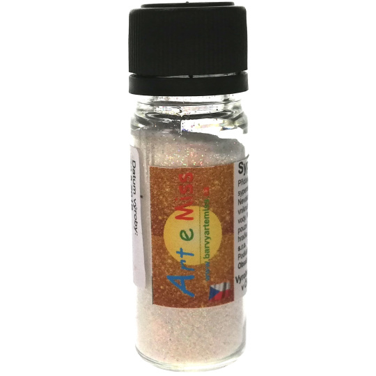 Art e Miss Sypací glitr pro dekorativní použití 7 bílá jemná 14 ml