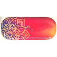 Albi Original Pouzdro na brýle plechové Mandala 6,2 cm x 15,7 cm x 3,2 cm