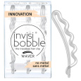 Invisibobble Waver Crystal Clear sponka do vlasů průhledná 3 kusy
