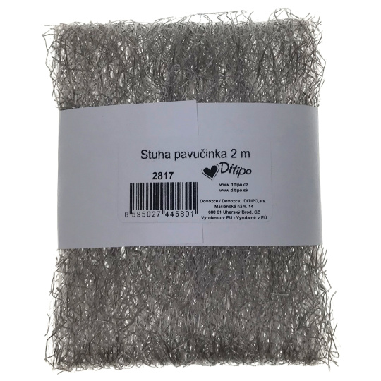 Ditipo Stuha pavučinka šedá 2 m x 75 mm