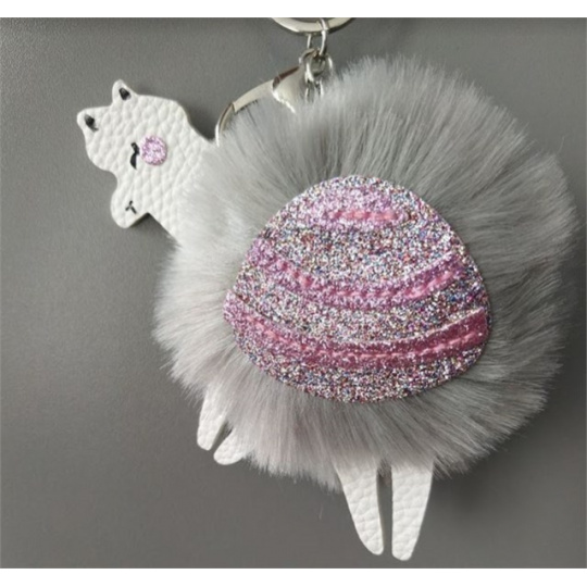 Albi Chlupatá klíčenka Lama 8 cm