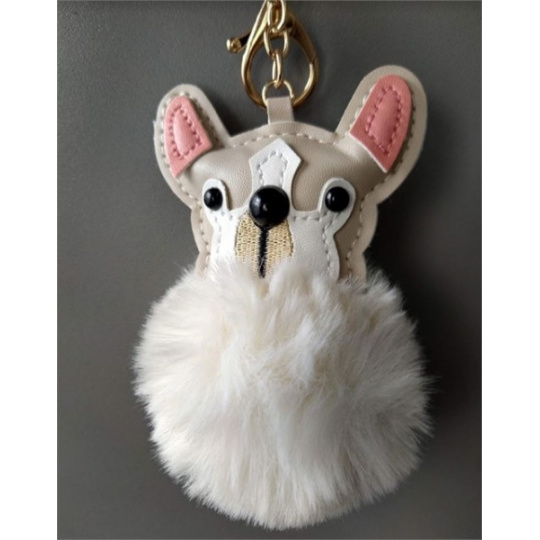 Albi Chlupatá klíčenka Pes 8 cm