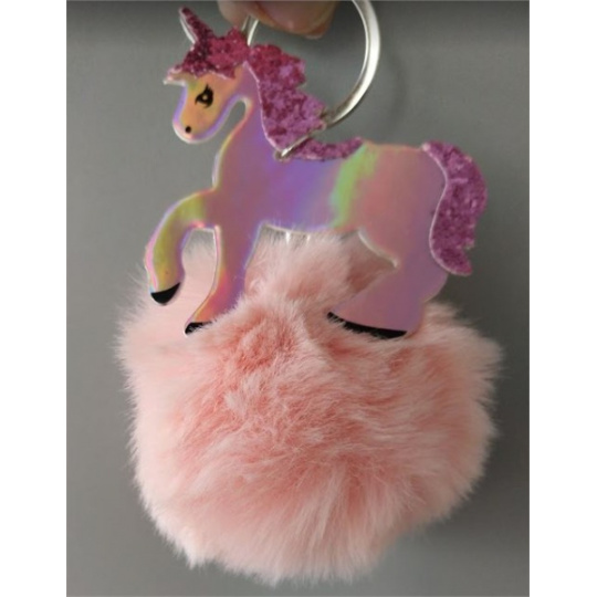 Albi Chlupatá klíčenka Kůň 8 cm