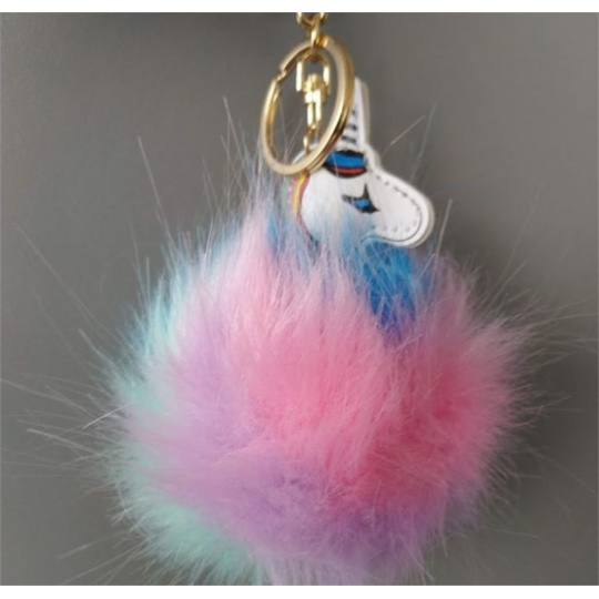 Albi Chlupatá klíčenka Jednorožec 8 cm