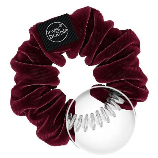 Invisibobble Sprunchie Red Wine červená látková gumička do vlasů 1 kus