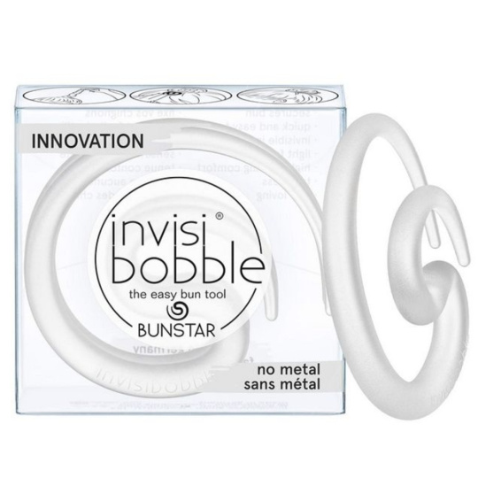 Invisibobble Bunstar Ice Ice Lady Spirála pro vytvoření drdolu 2 kusy