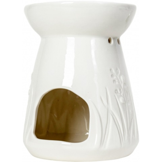 Heart & Home Aromalampa Květiny velká bílá 12,5 cm
