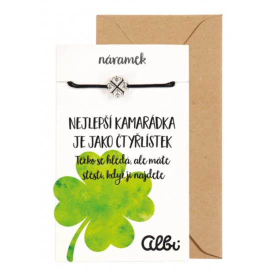 Albi Dárkový šperk náramek Nejlepší kamarádka 1 kus