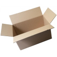 Krabice kartonová, třívrstvá, klopová, délka 60 cm, šířka 40 cm, výška 43 cm, použitá, velmi pevná