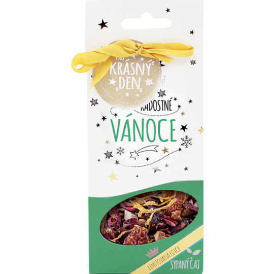 Nekupto Dárkové centrum Ovocný sypaný čaj Radostné Vánoce 40 g