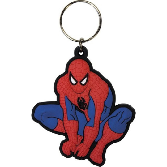 Epee Merch Marvel Spiderman Klíčenka gumová 6 x 4,5 cm