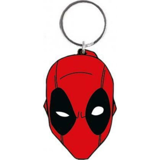 Epee Merch Marvel Deadpool Klíčenka gumová 6 x 4,5 cm