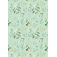 Ditipo Dárkový balicí papír 70 x 100 cm Zelený větvičky 2 archy