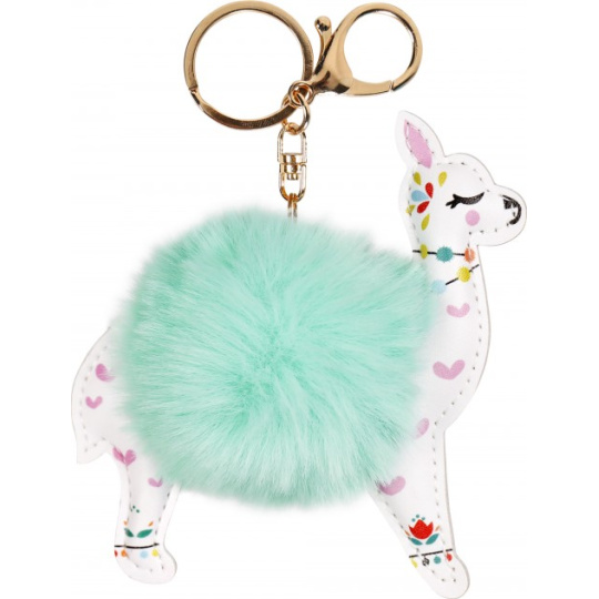 Albi Chlupatá klíčenka Lama 2 8 cm