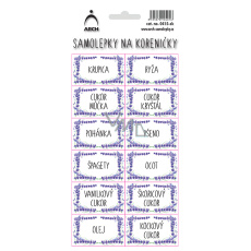 Arch Samolepky na kořenky Levandule - Krupica 11 x 23,5 cm 0415 SK Arch Samolepky na kořenky Levandule - Krupica 11 x 23,5 cm 0415 SK