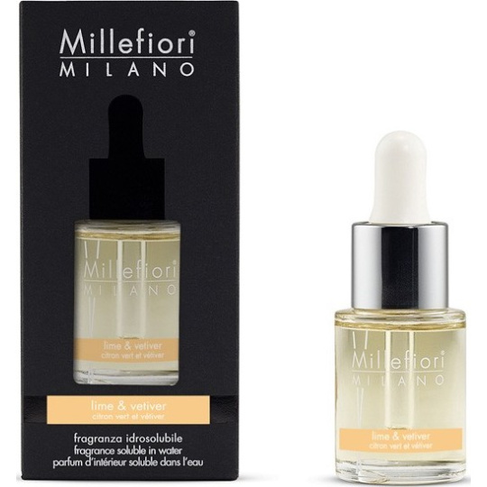 Millefiori Milano Natural Lime & Vetiver - Limetka a vetiver Aroma olej 15 ml