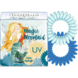 Invisibobble Magic Mermaid Ocean Tango Gumička do vlasů modrá měnící barvu spirálová 3 kusy