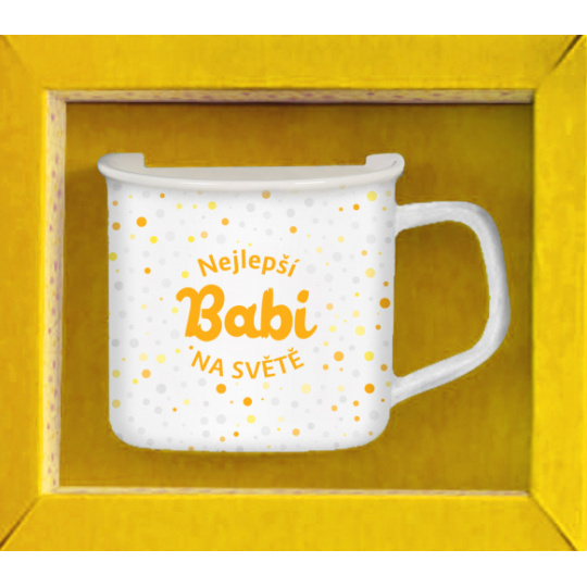 Albi Hrnek s čajem Nejlepší babi na světě 345 ml + 25 g