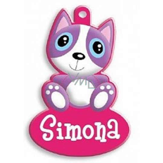 Albi Zipáček na bundu, klíče, penál Simona 1 kus