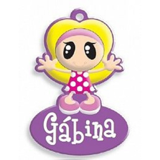 Albi Zipáček na bundu, klíče, penál Gábina 1 kus