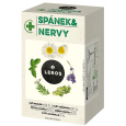 Leros Spánek a nervy bylinný čaj k uklidnění nervů, relaxaci a klidnému spánku 20 x 1,3 g