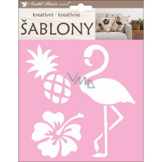 Kreatív sablonák - flamingó 18 x 17,5 cm Kreatív sablonák - flamingó 18 x 17,5 cm
