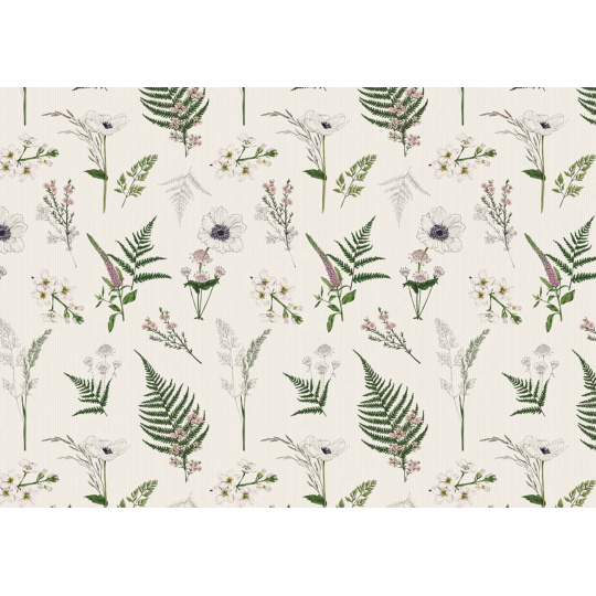 Ditipo Dárkový balicí papír 70 x 100 cm Luční květy 2 archy